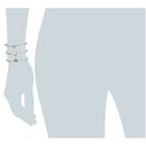 Bijuterii Femei Vince Camuto Milky Resin Cut Out Cuff Bracelet Light RhodiumWhite Swirl