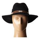 Accesorii Femei San Diego Hat Company KNH8011 Knit Fedora Hat with Suede Band Black