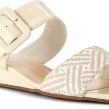 Walking Cradles Jada Wheat Patent Chevron Web