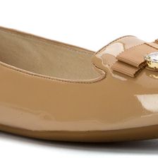 Michael Kors Felicity Flat Nude Patent