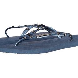 Incaltaminte Femei Havaianas Slim Hardware Flip Flops Indigo Blue