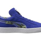 Incaltaminte Femei PUMA Suede Classic Flourish Dazzling BlueWhite