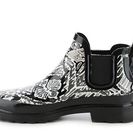 Incaltaminte Femei Sakroots Rhyme Rain Boot BlackWhiteGrey