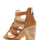 Incaltaminte Femei Catherine Catherine Malandrino Rilona Chunky Heel Sandal TAN