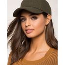 Accesorii Femei CheapChic Laura Wool Felt Baseball Cap Olive