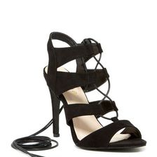 Incaltaminte Femei LILIANA Toni Lace-Up Sandal BLACK