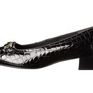 Incaltaminte Femei Walking Cradles Lillian Black Croc Patent