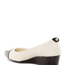 Incaltaminte Femei AK Anne Klein Valicity Wedge Pump IVORY-BLACK LE