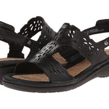 Hush Puppies Regina Keaton Black Leather