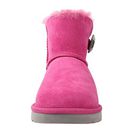 Incaltaminte Femei UGG Mini Bailey Button Geo Perf Furious Fuchsia Twinface