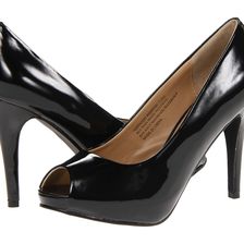 rsvp Spencer Peep Toe Pump Black Patent