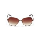 Accesorii Femei GUESS Chain-Trim Round Sunglasses brown