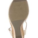 Incaltaminte Femei Sole Society Lucy Wedge Sandal BLACK- WHITE STRIPE LEATHER