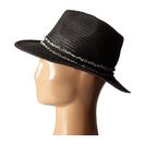 Accesorii Femei Vince Camuto Frayed Band Panama Hat Black