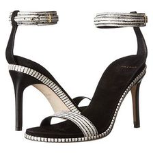 Incaltaminte Femei Cole Haan Cyro Sandal BlackOptic White Snake Print