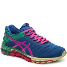 Incaltaminte Femei ASICS GEL-Quantum 180 Performance Running Shoe - Womens BlueGreenPink