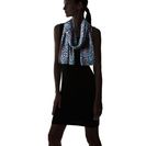 Accesorii Femei Calvin Klein Abstract Animal Crinkle Chiffon Scarf Black Multi