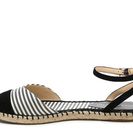 Incaltaminte Femei Ivanka Trump Rion Striped Flat BlackWhite