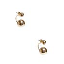 Bijuterii Femei GUESS Gold-Tone Dual Sphere Earrings gold