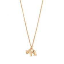 Bijuterii Femei Forever21 Elephant Charm Necklace Gold
