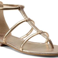 Isola Markita Satin Gold Grid Metallic