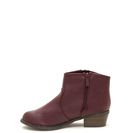 Incaltaminte Femei CheapChic On A Trek Chunky Booties Wine