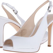 Nine West Emilyna White Leather