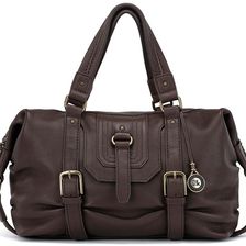 The Sak Carmel Convertible Satchel Mahogany