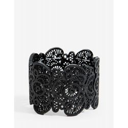 Bijuterii Femei CheapChic Lacie Filigree Stretch Bracelet Black