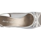 Incaltaminte Femei David Tate Princess Sandal Silver Metallic
