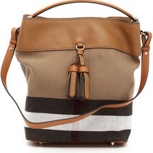 Burberry Medium Ashby Bag SADDLE BROWN