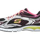 Incaltaminte Femei SKECHERS Infusion - Neon Lights BlackSilverPink