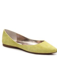 Incaltaminte Femei Steve Madden Haanna Suede Flat Yellow