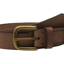 Fossil Double Leather Keeper Belt Brown
