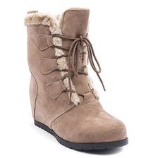 Incaltaminte Femei Bare Traps Bonnie Wedge Bootie Taupe