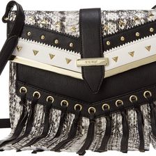 Nine West Bohemian Breeze Small Crossbody Black/White
