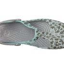 Incaltaminte Femei Crocs Carlie Leopard Fade Clog Sea BlueSilver