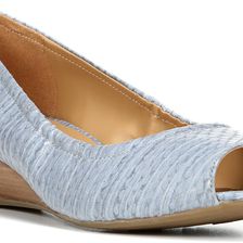 Naturalizer Contrast Blue Denim Glossy