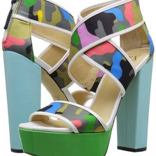 GX By Gwen Stefani Macayla Camo/White Neoprene/Matte