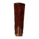 Incaltaminte Femei Frye Gemma Tall Shearling Cognac Soft Vintage LeatherOiled Suede