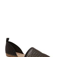 Incaltaminte Femei Via Spiga Bernadine dOrsay Espadrille Flat BLACK