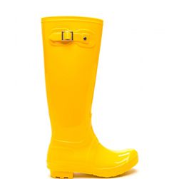 Incaltaminte Femei CheapChic Dry Land Pvc Rain Boots Yellow