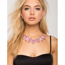 Bijuterii Femei CheapChic Cordelia Cab Accent Necklace Mauve