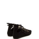 Incaltaminte Femei CheapChic Strapped \'n Fab Pointy Flats Black