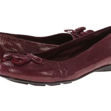 Walking Cradles Bay Wine Patent Lizard Print