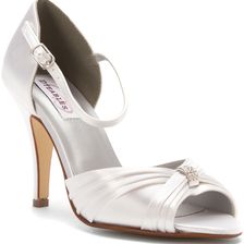 Dyeables Nora White Satin