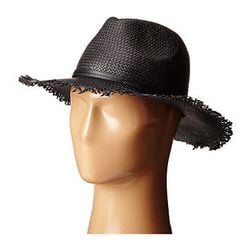Accesorii Femei BCBGMAXAZRIA Frayed Panama Hat Black