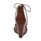 Incaltaminte Femei MIA Dolma Wedge Sandal Cognac