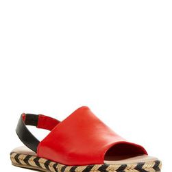 Incaltaminte Femei Matisse Capri Espadrille Sandal RED LEATHER