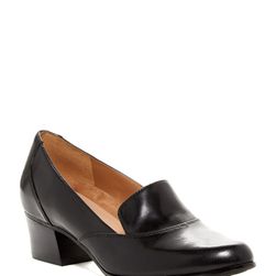 Incaltaminte Femei Naturalizer Taylor Heeled Loafer - Wide Width Available BLACK